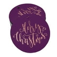thumbnail image 1 of Inkdotpot Merry Christmas Bottle Tag Real Rose Gold Foil Favor Hang Tags 100 Pack, 1 of 1