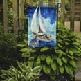 thumbnail image 2 of Carolines Treasures JMK1153GF Sailboats In Blue Flag Garden Size, 2 of 3