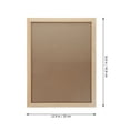 thumbnail image 2 of RENACLIPY 1Pcs Wall Photo Frame 16 Inch Light Wood Grain For Travel And Graduation, 2 of 5