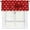 Love Hearts Red, variant on Fall Short Curtains for Windows Autumn Leaves Valance Curtain for Bedroom 54"x18",Maple Leaf Farmhouse Window Curtains Rod Pocket Valances for Kitchen Decoration