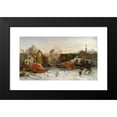 thumbnail image 2 of Enric Serra Auqué 14x10 Black Modern Framed Museum Art Print Titled - On the Terrace (1882), 2 of 5