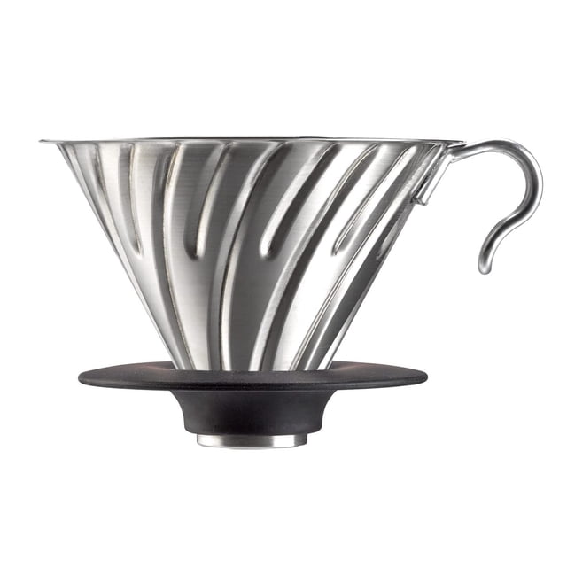 Gotero de café metálico Hario V60