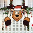 thumbnail image 4 of Funny Santa Peeking Outdoor Fence Sign-Weatherproof Yard Decoration for Christmas,Christmas Decorations,Christmas Gifts, 4 of 7