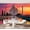 Color 2, variant on Wall Mural Peel and Stick Taj Mahal Sunset Reflecting Pool Vibrant Sky Self-Adhesive Wallpaper Removable Wall Decal Wall Sticker Home Decor for Living Room Bedroom 69"x96"
