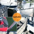 thumbnail image 5 of Boat Bungee Dock Lines Dock Rope Mooring Line Boat Accessories Docking Ropes PWC Dock Ties for Boats Pontoon, Jet Ski, SeaDoo, WaveRunner, Kayak, 4-Pack, 5 of 5