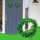 thumbnail image 4 of CaiYueKe St. Patrick's Day Window Clings Decorations, Irish Shamrock Four-Leaf Clover Garland Wreath Stickers, Festive Holiday Party Home Decor, Removable Vinyl Wall Window Decals for Indoor Outdoor, 4 of 6