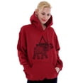 thumbnail image 3 of Spiritual Animal Elephant Triangle Hoodie Sweatshirt Women Men Brisco Brands 4X, 3 of 6