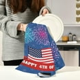 thumbnail image 5 of Coolnut 4th of July Kitchen Dish Towel Set of 4, Super Absorbent Soft Drying Cloth Tea Bar Towels, 28 x 18 Inch, 5 of 6