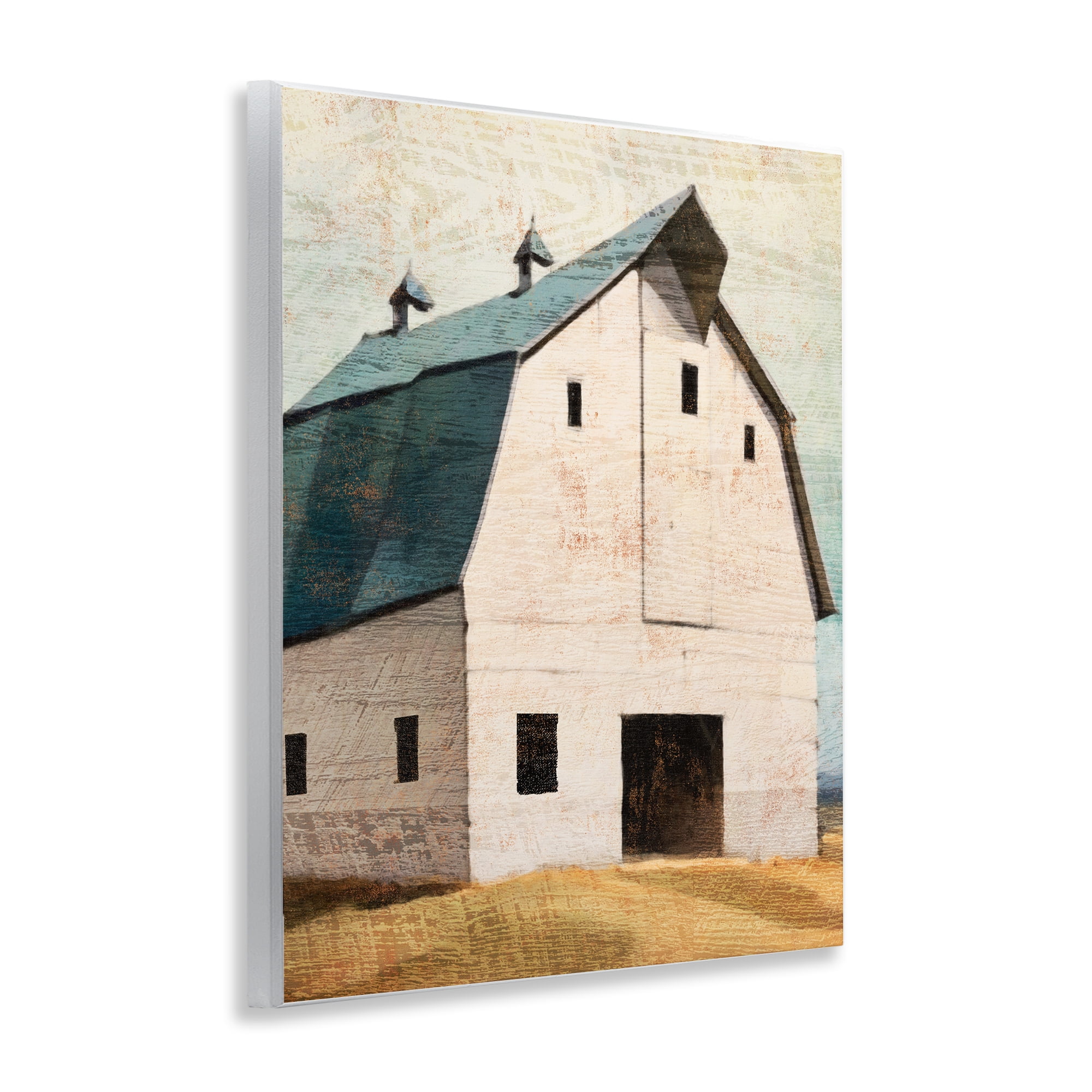 Stupell Industries Rustic Big Barn Blue Wall Plaque Art, design by Susan Jill