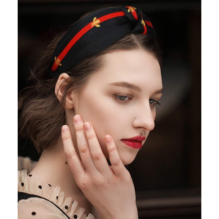 Beautiful Headband with bee detail Busy Bee Headband – Soho Style main image 2