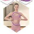 thumbnail image 2 of Anillo de Pilates morado, anillo de resistencia para Pilates, esculpir el muslo, flexibilidad y, 2 of 4