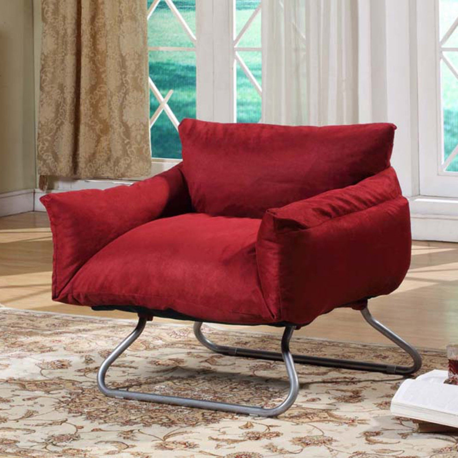 InRoom Designs Kids Red Chair Bed