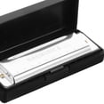 thumbnail image 3 of OULII Metal Harmonica Silver 10 Holes 20 Tones Musical Instrument for Playing, 3 of 8