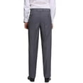 thumbnail image 4 of P&L Men's Suits Classic Fit 2 Piece Business Blazer & Pleated Pants, 4 of 5