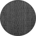 thumbnail image 1 of Ahgly Company Indoor Round Solid Gray Modern Area Rugs, 5' Round, 1 of 4