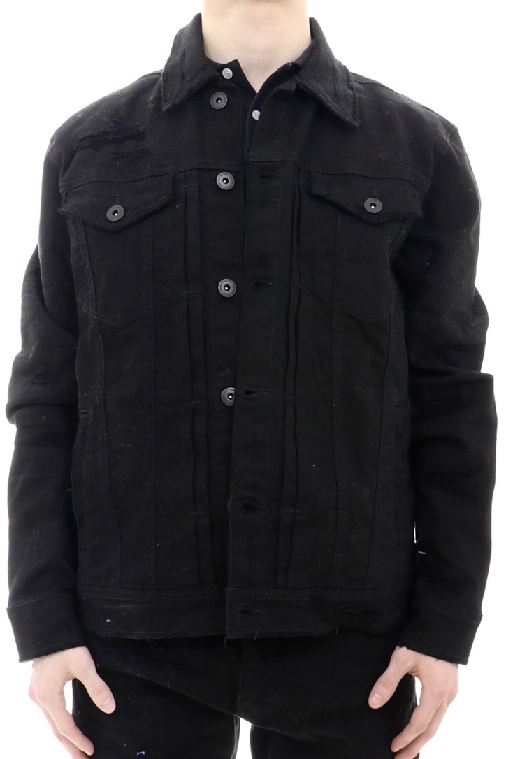 Jordan Craig Teared Denim Jacket 2XL 