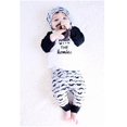 thumbnail image 3 of SM SunniMix Baby Boys Girls Camiseta de de manga larga + Pantalones Trajes Conjunto de ropa de 2 piezas 80cm Zulema Trajes para niños, 3 of 7