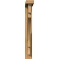 thumbnail image 2 of Ekena Millwork 3 1/2"W x 28"D x 28"H Merced Block Smooth Bracket w/ Offset Brace, Western Red Cedar, 2 of 25