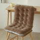 thumbnail image 5 of Cojín de Asiento Grueso con Respaldo Ajustable | Cojín de Poliéster de 80 X 45 Cm | Cojín Elástico Suave para Silla de Comedor, Oficina, Sofá, Suelo, Comodidad y Soporte En El Hogar., 5 of 6