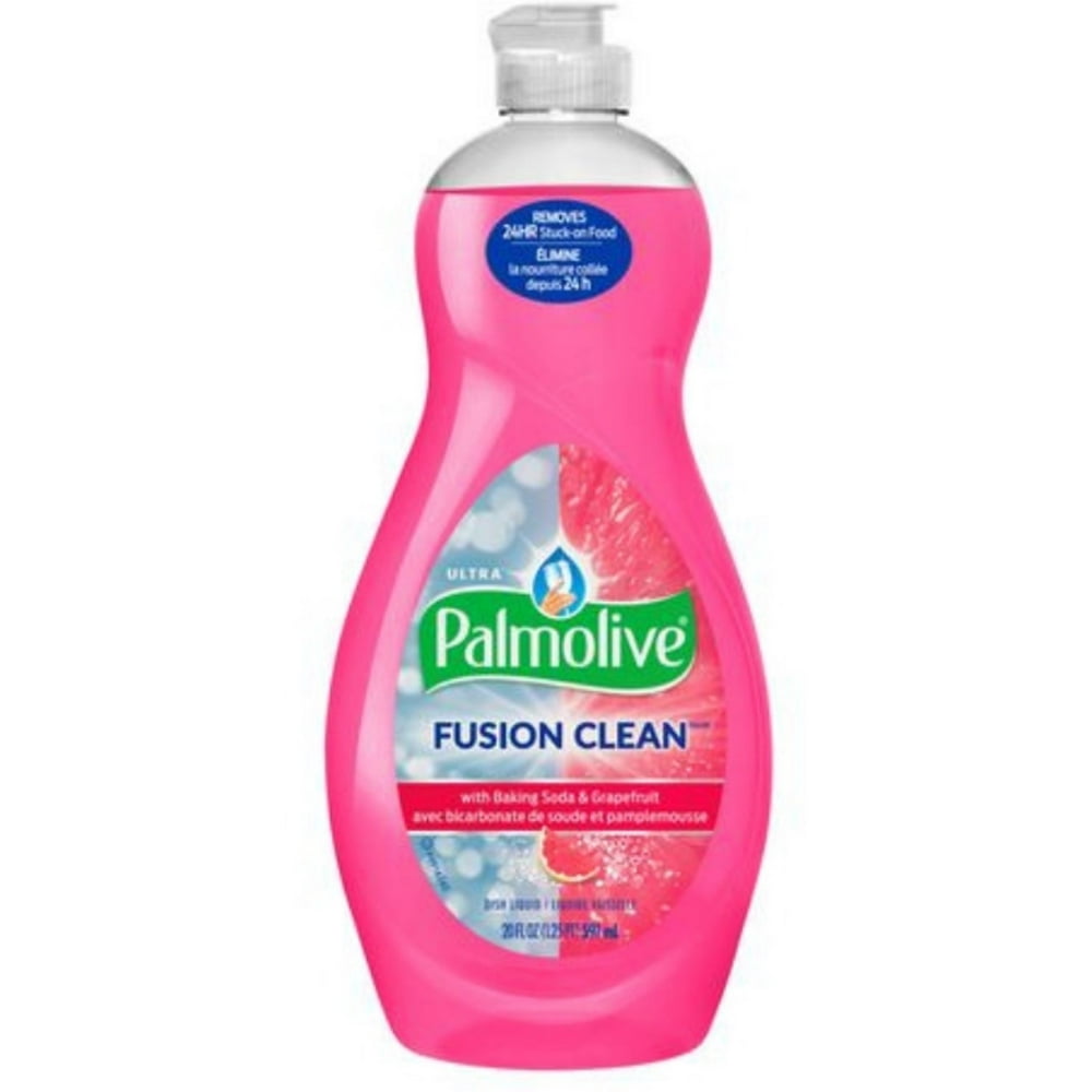 3 Pack Palmolive, Ultra Fusion Clean Dish Soap, Grapefruit 20 oz