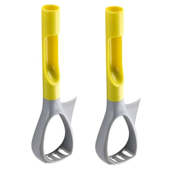 Phenofice 2Pcs Avocado Smasher Tool For Preparing Fruit With Certified Technology Assorted Color 21.5X7X3.5Cm
