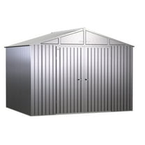 Arrow Elite 10 x 8 x 8 ft Galvalume Steel Storage Shed