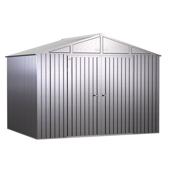 Arrow Elite 10 x 8 x 8 ft Galvalume Steel Storage Shed