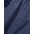 thumbnail image 4 of Plus Size Women's Solid Bow Knot Elastic Button Decor Casual Pants with Pockets, 4 of 14