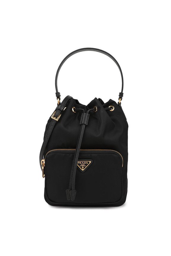 Pre-Owned Duet Nylon Bucket Bag