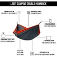 thumbnail image 6 of Legit Camping Double Hammock - Camping Hammock, Portable Hammock, Hammocks, 6 of 6