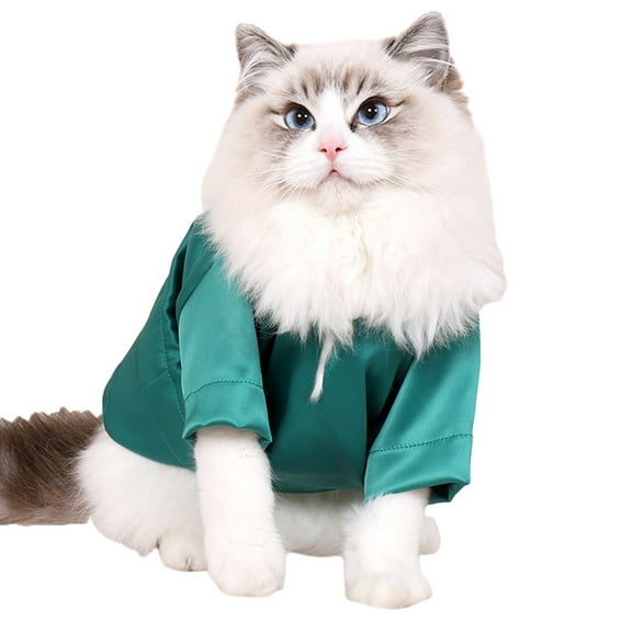 Fashionable Comfortable Breathable Cat clothes Non-stick silk