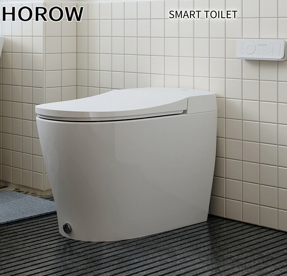 HOROW Luxury Smart Toilet, Upgraded Bidet Toilet, Modern Toilet with