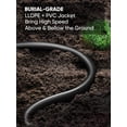 thumbnail image 3 of Cat6 Outdoor Ethernet Cable (75FT) CCA Copper Clad, Direct Burial, In-Ground, UV Jacket, POE, Cat 6 Weatherproof Cable, Compatible with Personal Computer, Outdoor Networking Equipment, 3 of 5