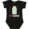 thumbnail image 3 of Inktastic I Love Summer Cute Fireflies Boys or Girls Baby Bodysuit, 3 of 5