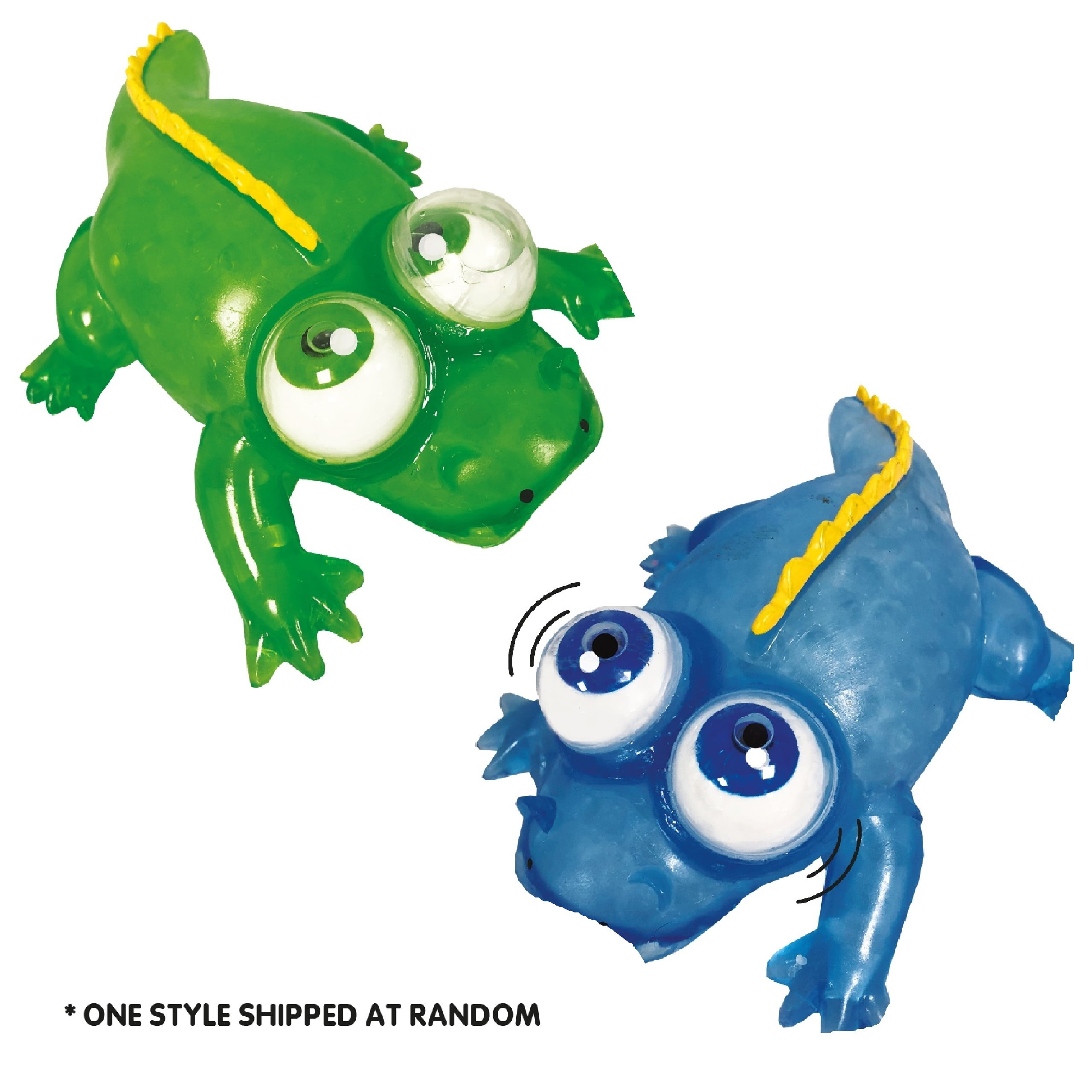 Wobble Eyes Crocodile by Deluxebase – Squishy Animal Toy