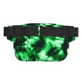 thumbnail image 3 of Easygdp Green Tie Dye Fanny Packs para Mujeres y Hombres, Bolsa de Cinturón, Bolsos de Cruz para Trabajo/Correr/Senderismo, 3 of 9
