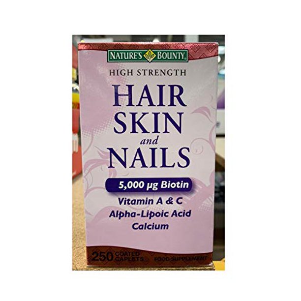 Natures Bounty Optimal Solutions Hair Skin and Nails Argan