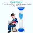 thumbnail image 3 of Sand Timer 6 Pcs Colorful Sandglass 10 mins /5 mins /3 mins /2 mins /1 mins /30 sec Sand Clock Timer Storage Box, 3 of 5