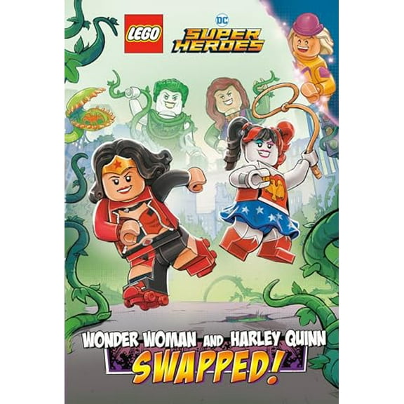 Pre-Owned Wonder Woman and Harley Quinn: Swapped! (Lego DC Comics Super Heroes Chapter Book #2) (Paperback) 0593570936 9780593570937