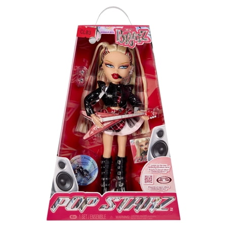 Bratz Pop Starz Cloe Fashion Doll with Accessories and Charm