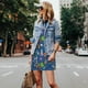 thumbnail image 4 of Fotbe Different Chemical Things Vestido de Verano sin Mangas para Mujer – Vestido Midi Línea A, Estilo Camiseta Floral, Vestido Playero Casual y Fluido, 4 of 7