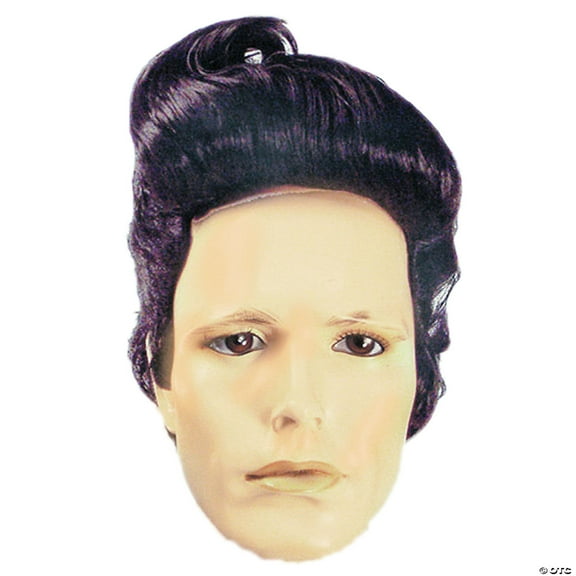 Black Ace Men Short Wig Costume Accessory