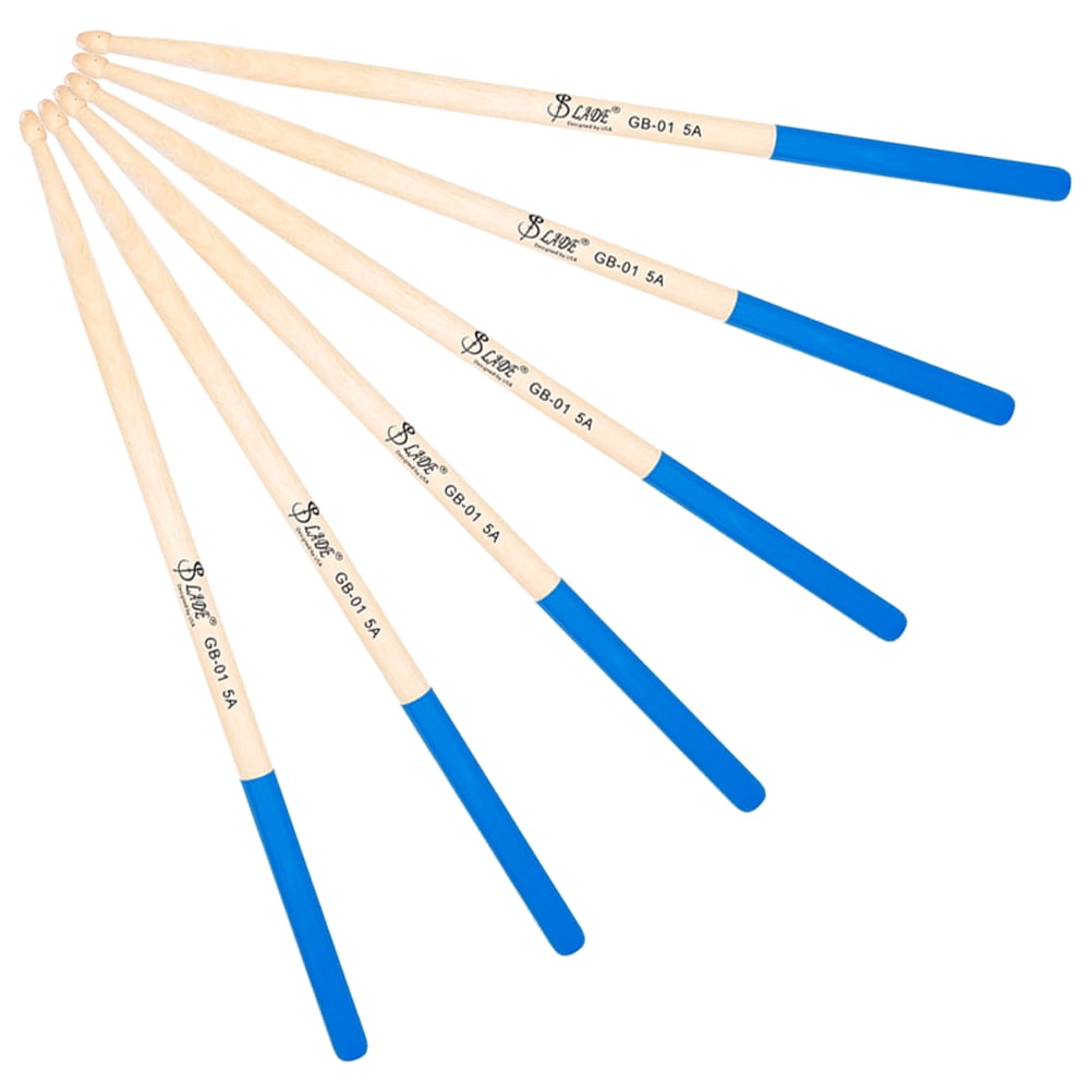 RENACLIPY Maple Drumsticks 3 Pairs for Music Practice and Performance