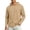 Khaki, variant on Leidass Mens Athletic Hoodies for Men Hooded Sweatshirts Dry Fit Lightweight Casual Pullover Hoodies Black L