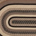 thumbnail image 2 of VHC Brands Sawyer Mill 36 x 60" Charcoal Creme Jute Oval Rug w/Non Skid Pad, 2 of 6