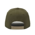 thumbnail image 5 of Federal Ammunition Structured 5-Panel Snapback Hat – Embroidered Logo Cap, Olive, One Size, 5 of 7