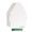 White, variant on ez-Ripz White Wall Mounted Dog Poop Bag Dispenser, Heavy Duty Outdoor Bag Holder, Fits Standard Bag Rolls, Easy Install, Made in USA
