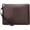 Brown, variant on Men's Black Wristlet Envelope Clutch Bag