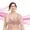 Watermelon Red, variant on Wiyuqeen Womens Bras Wirefree Lift T-shirt Bras Cotton Full Coverage Bralettes Shapewear Daily Full Figure Bras
