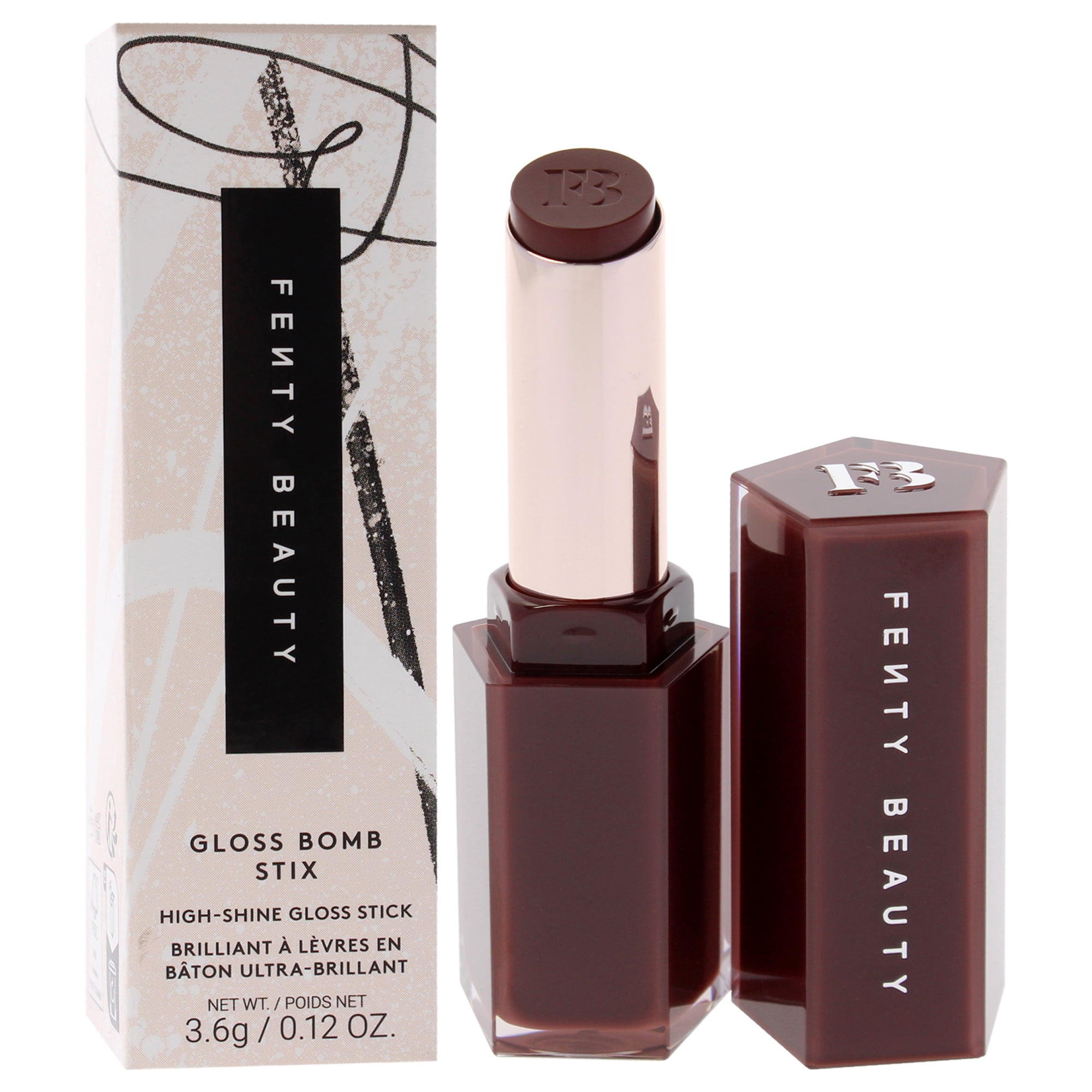 Gloss Bomb Stix High Shine Gloss - 09 Hot Chocolit by Fenty Beauty for Women - 0.12 oz Lipstick